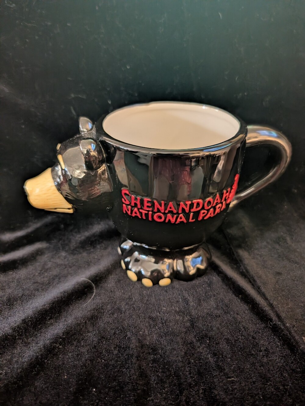 Shenandoah National Park Black Bear Ceramic Mug